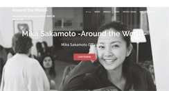 Desktop Screenshot of mika-sakamoto.com